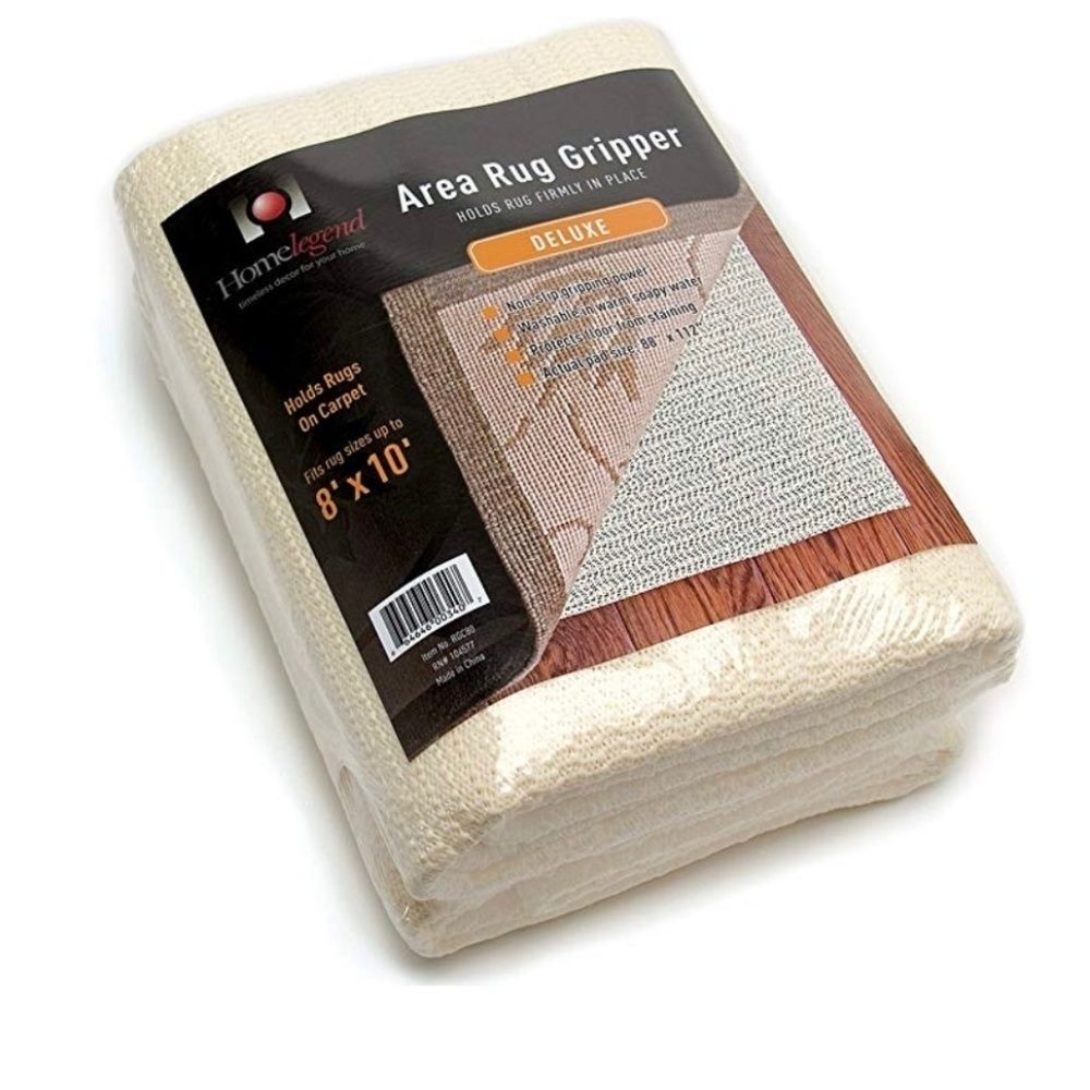 NEW Homelegend Deluxe Area Rug Gripper Non Slip Pad Hard Floor Surface Fits 8x10